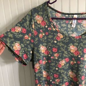 Lularoe Floral Classic T